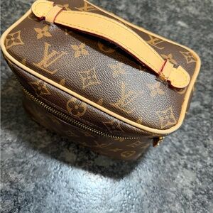 Louis Vuitton Brown Monogram Top Handle Bag